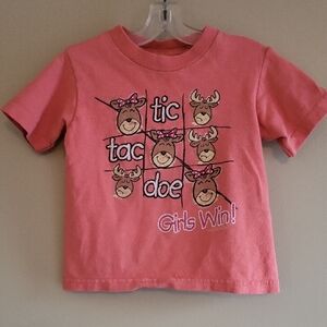 Pink tic tac doe tee shirt